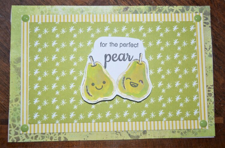 For The Perfect Pear