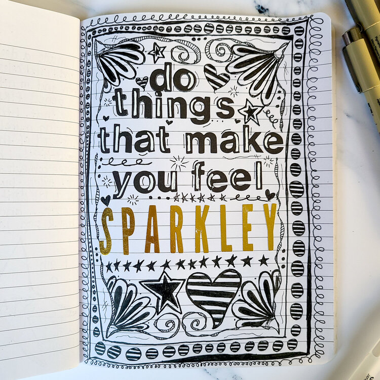 do things that make you feel sparkly