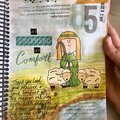 Bible journaling page