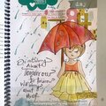 Bible journaling page