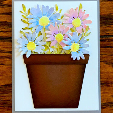 Spring Bouquet Card