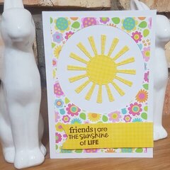 Sunshine friendship card