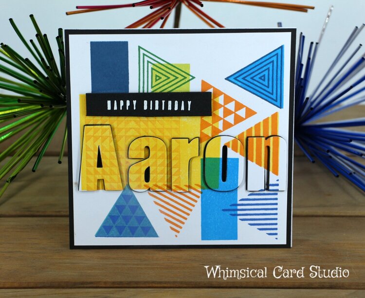 Bold Masculine Card