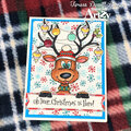 Reindeer Christmas Card