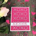 XOXO Valentine's day card