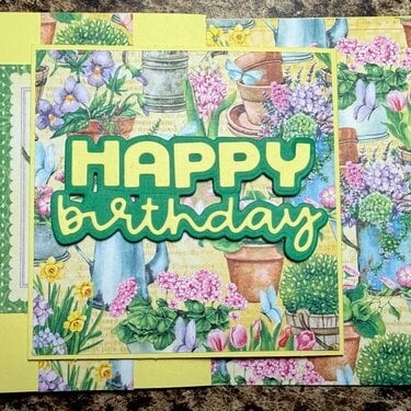 Happy Birthday card
