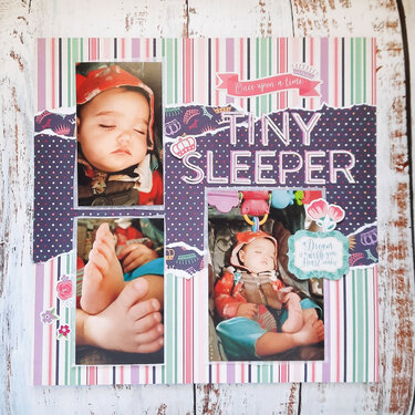 Tiny Sleeper - Amy Brown (@britedesignsstudio)