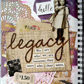 "Legacy" Journal Page