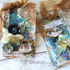 Mixed Media Tag "Sisterhood"