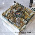 Mixed Media Heavy Metal Steampunk box by Phoebe Tonosaki