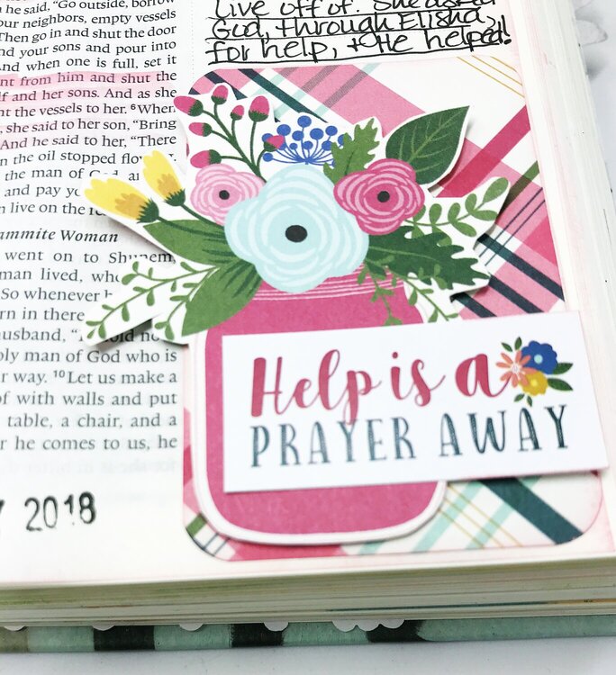 &quot;Faith&quot; Bible Journaling Page