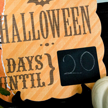 Halloween Countdown Sign