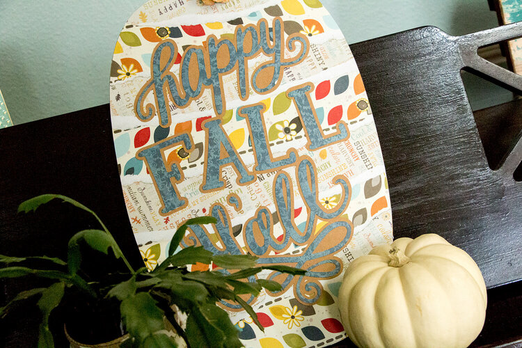 Double sided Pumpkin Fall Decor