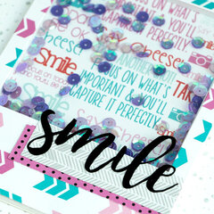 SMILE Shaker Card