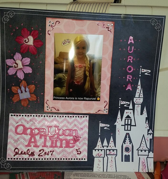 Aurora is now Princess Rapunzel