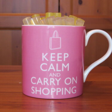 Keep Calm and Carry On Shopping