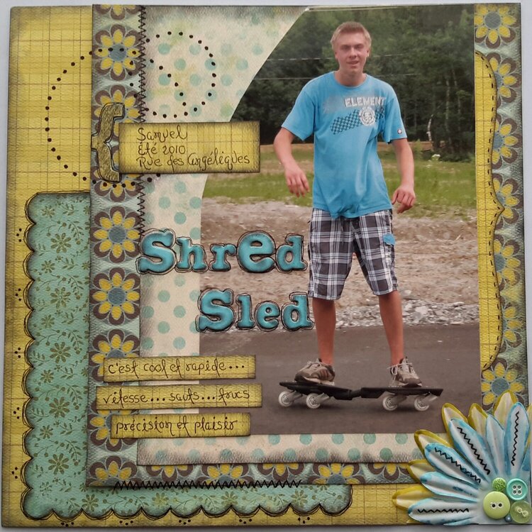 Shred Sled