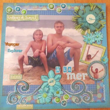 2 Brothers at the Beach (Deux Frres  la Mer)