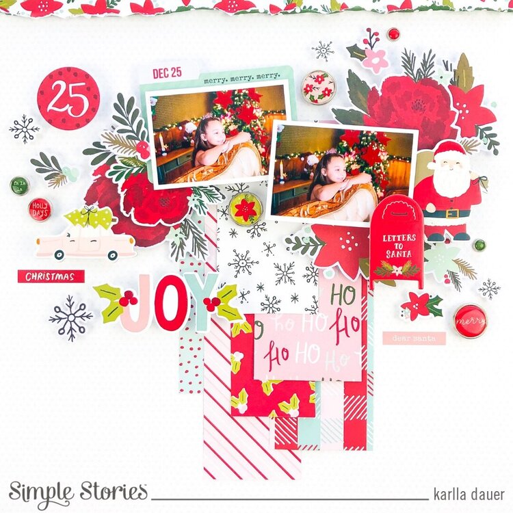 Merry Christmas layout 