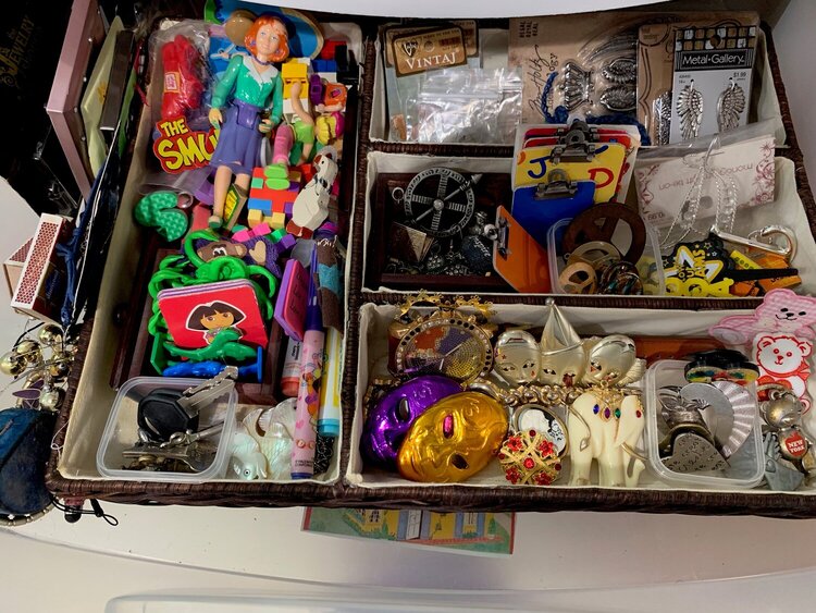 One of my organized-ish drawers. :-P