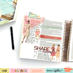 The Reset Girl Bible Journaling Page