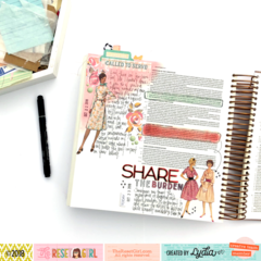 The Reset Girl Bible Journaling Page