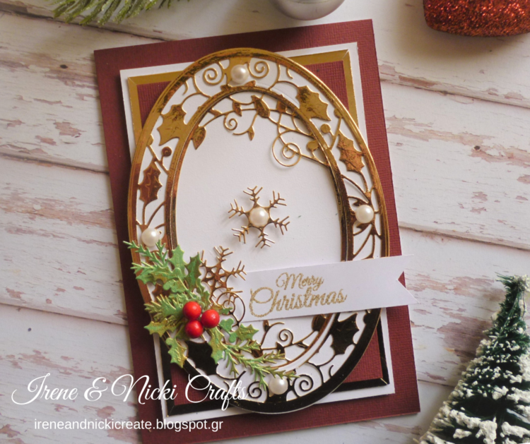Tonic Studios| Elegant Christmas Card