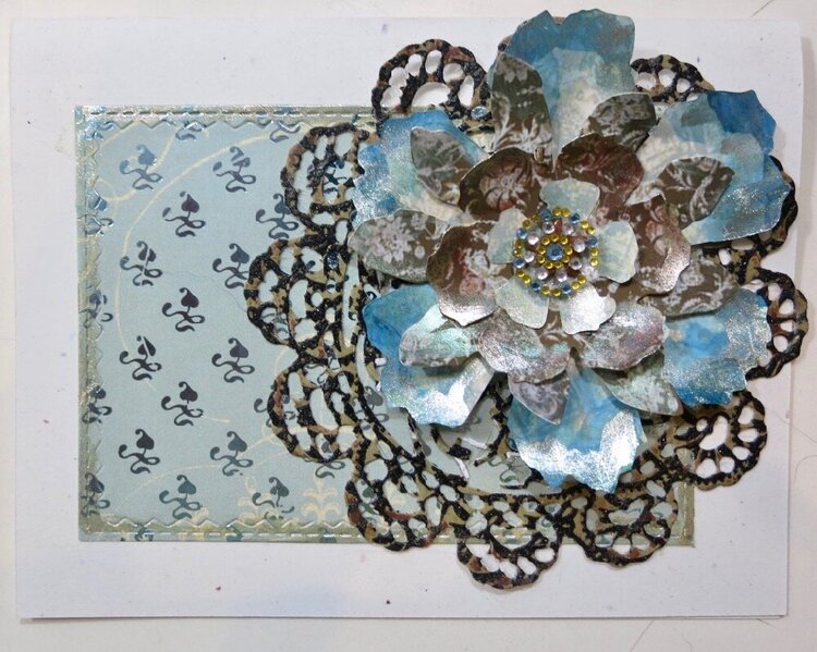 Parisian Lace Card