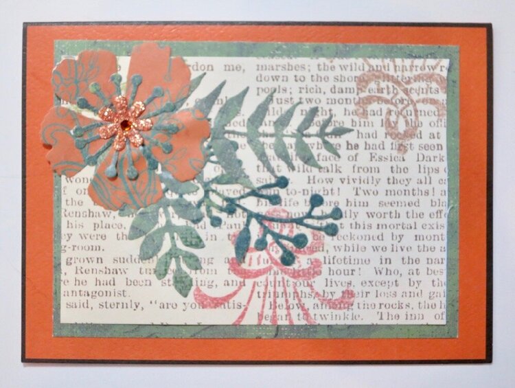 Autumn Floral Card