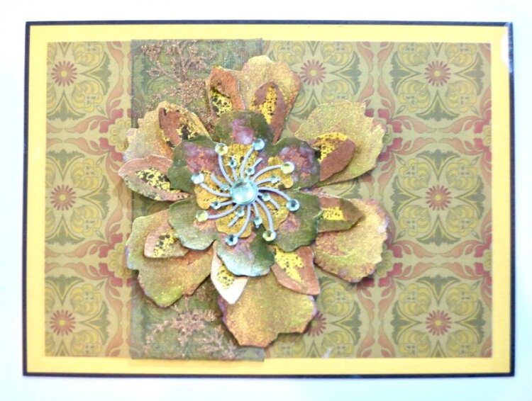 Shabby Chic Floral Card