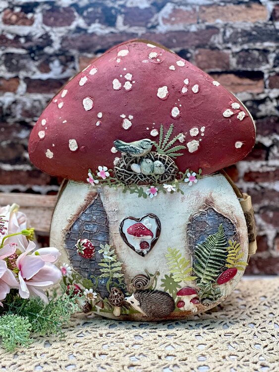 Woodland mushroom minialbum 
