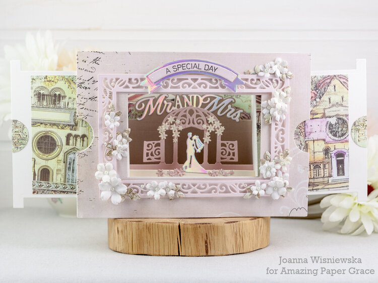 Make a Scene Wedding Day Card