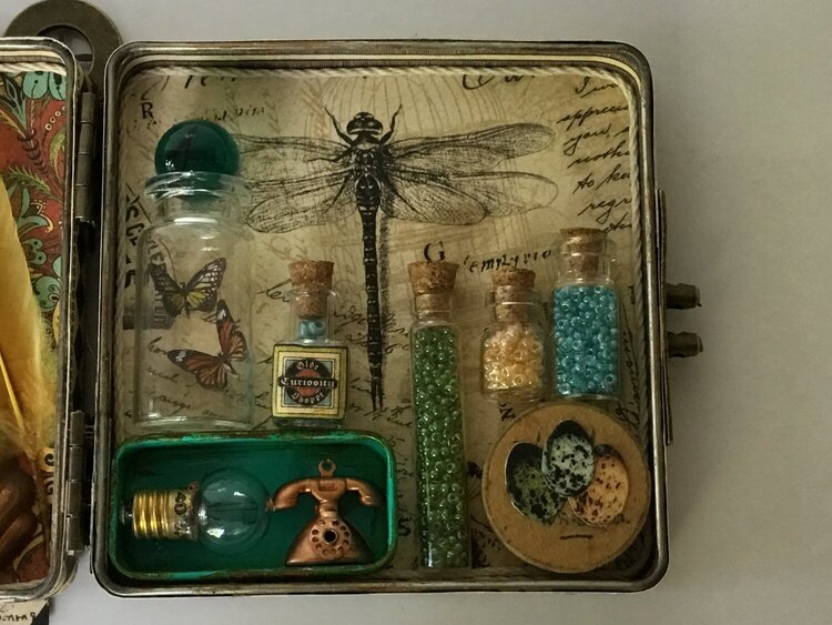 Olde Curiosity Shoppe Altered Tin