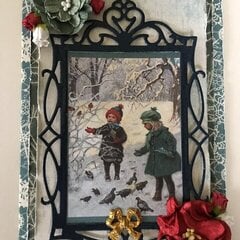 Vintage Winter card
