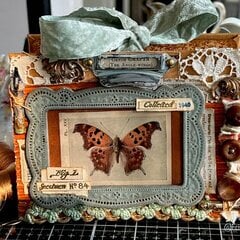 Butterfly index card book 