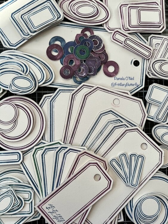Vintage tags and labels