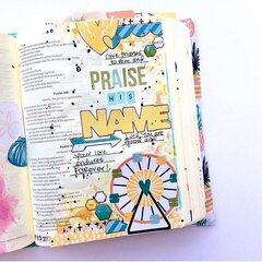 Delight in His Day bible journaling entry