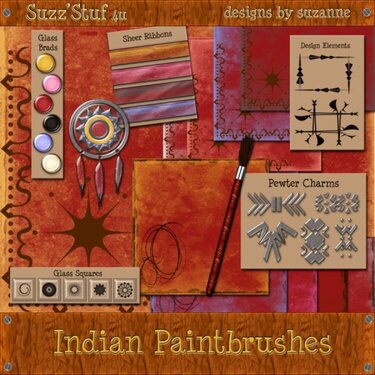 Indian Paintbrushes Kit