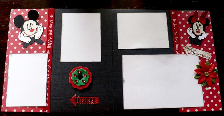 Turtlelady&#039;s 8 x 8 Layout swap - Disney Christmas