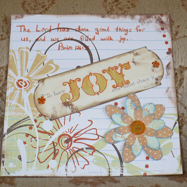 Circle Journal Title Page