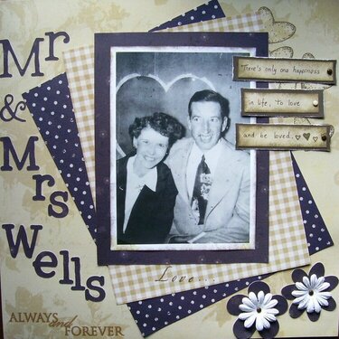 Mr. and Mrs. Wells