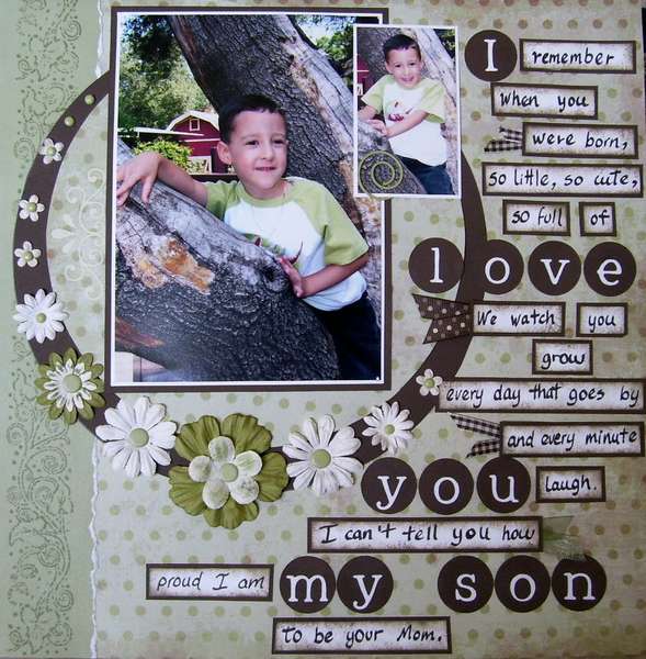I LOVE YOU MY SON