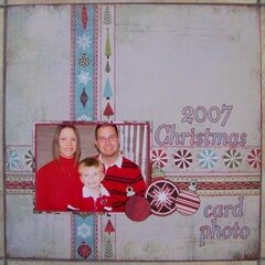2007 Christmas card photo