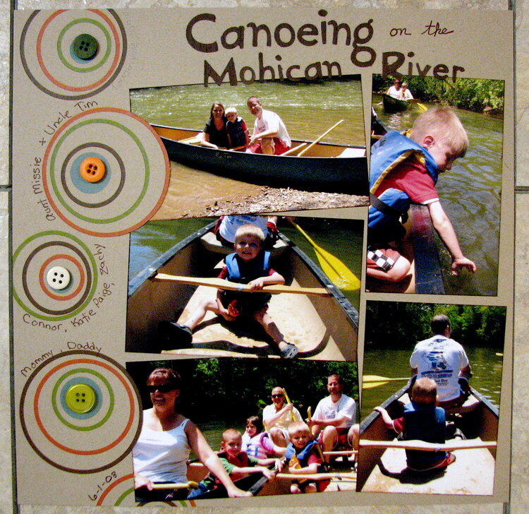 Canoeing on the Mohican River