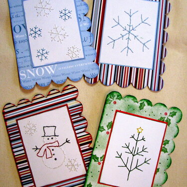 My 2008 Christmas cards