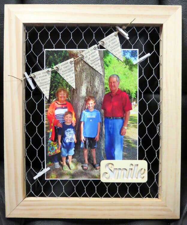 Chicken Wire Frame