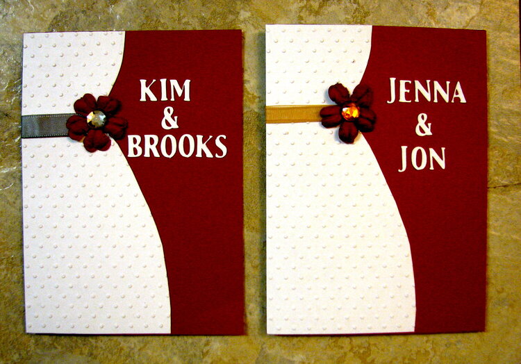 Wedding / Bridal Shower cards