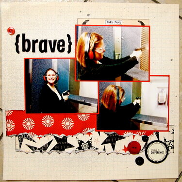 {Brave} - journaling tucked in