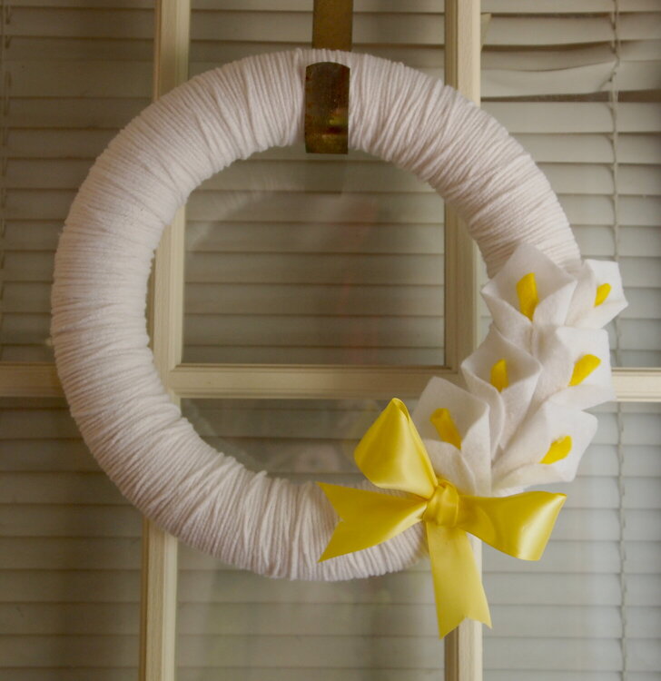 Calla Lily wreath