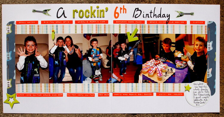 A Rockin&#039; 6th Birthday